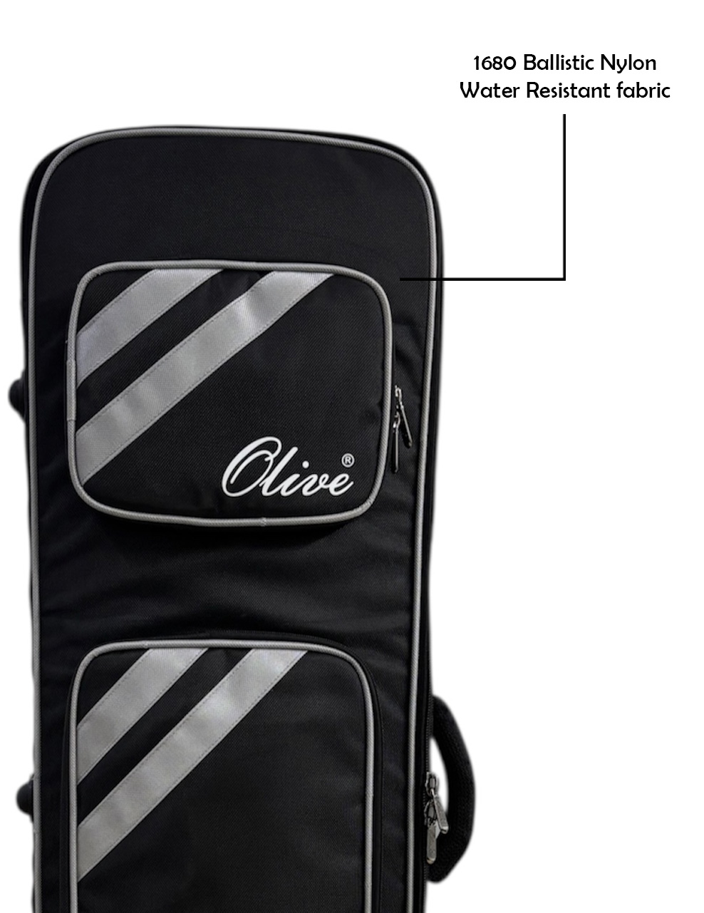 Olive OL-MIDI 61 Midi Keyboard Bag for 61 and 49 keys midi, 15mm Foam Padding, Shoulder Straps,